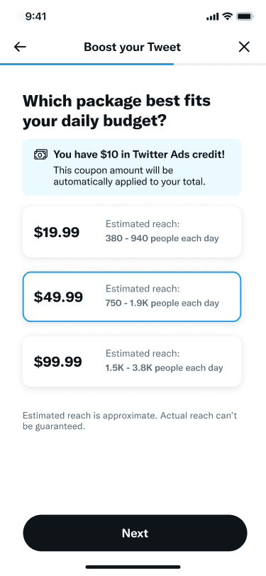 Coupon details modal showing discount amount, expiration date, and terms with apply button